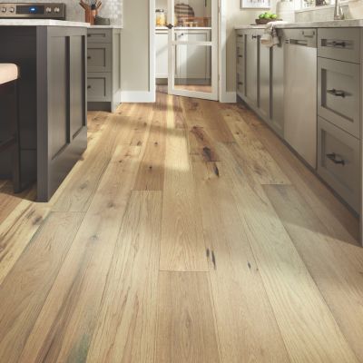 charming hardwood floors in a kitchen